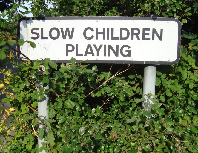 slow children playing